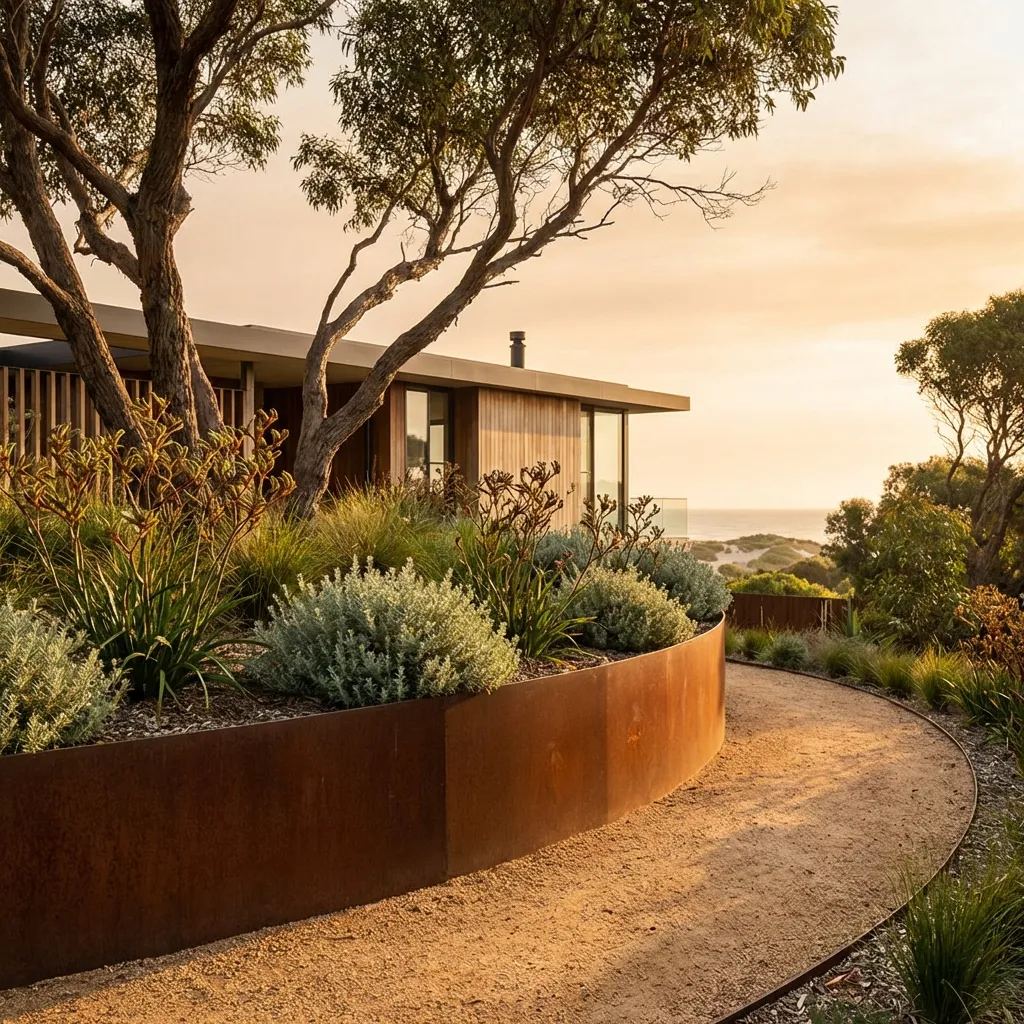 Garden edging in Mornington